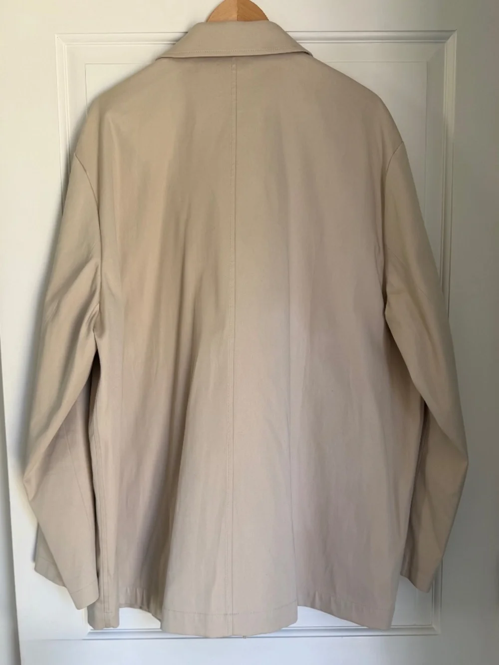 Vince Men's Short Cotton Mac Coat XXL